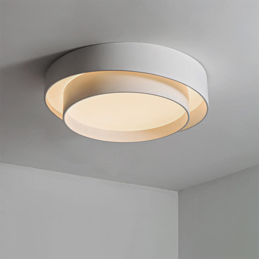 Nordische runde LED-Deckenlampe im minimalistischen Design