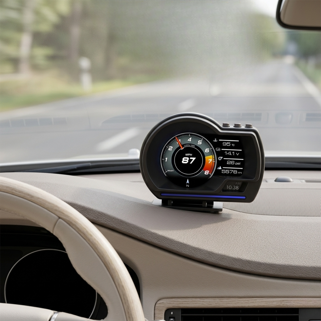 OBD2車用ヘッドアップディスプレイ 車両ダッシュ情報表示 | ロザリッサ