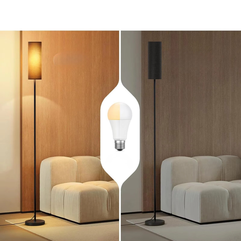 Lampadaire à couleur réglable pour éclairage moderne de la maison | Rosalyssa