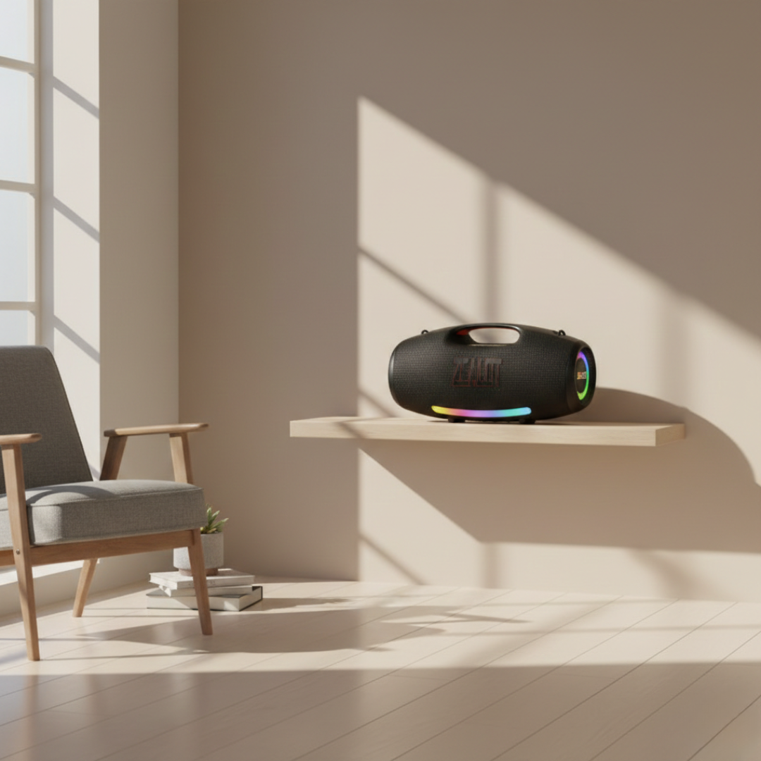 Kompaktní Bluetooth reproduktor Přenosný bezdrátový reproduktor pro každodenní použití | Rosalyssa