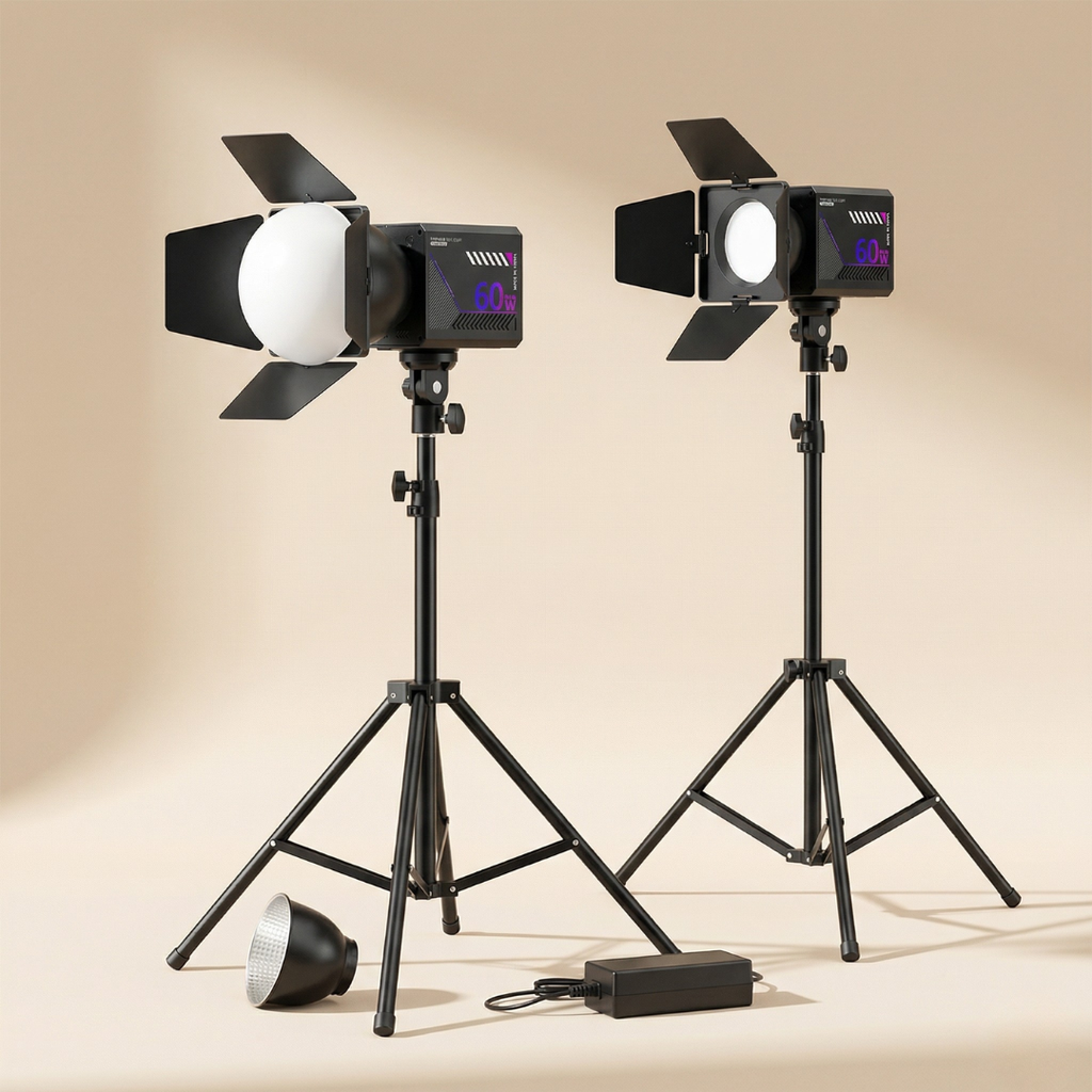 Portable RGB Video Light for Photography and Streaming | Rosalyssa