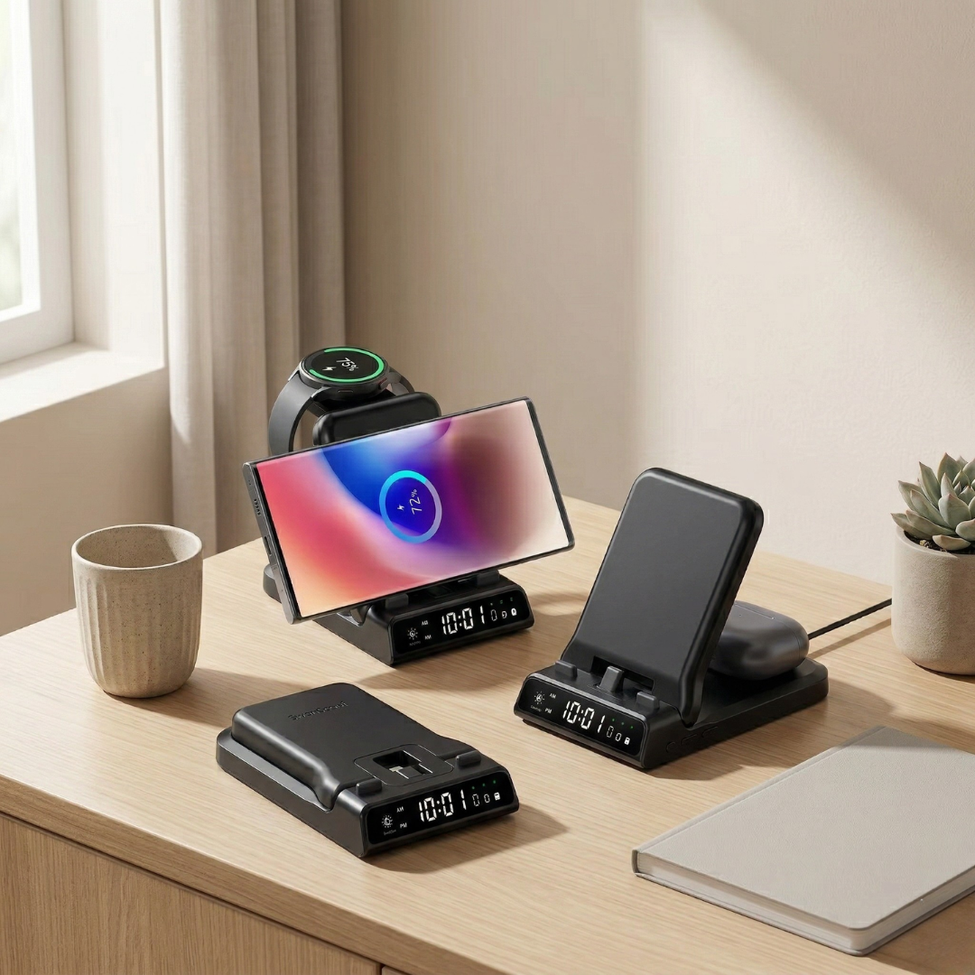 محطة إرساء وشحن USB-C لأجهزة متعددة | روزاليسا