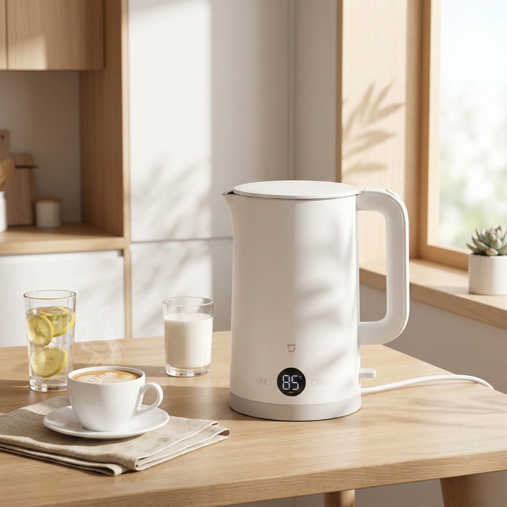 Stainless Steel Electric Kettle 1.7L Capacity For Home Kitchen | Rosalyssa
