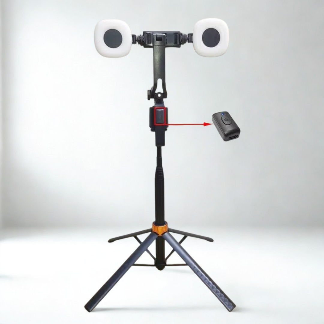 حامل ثلاثي ذكي للتتبع للتدوين المرئي وإنشاء المحتوى | روزاليسا