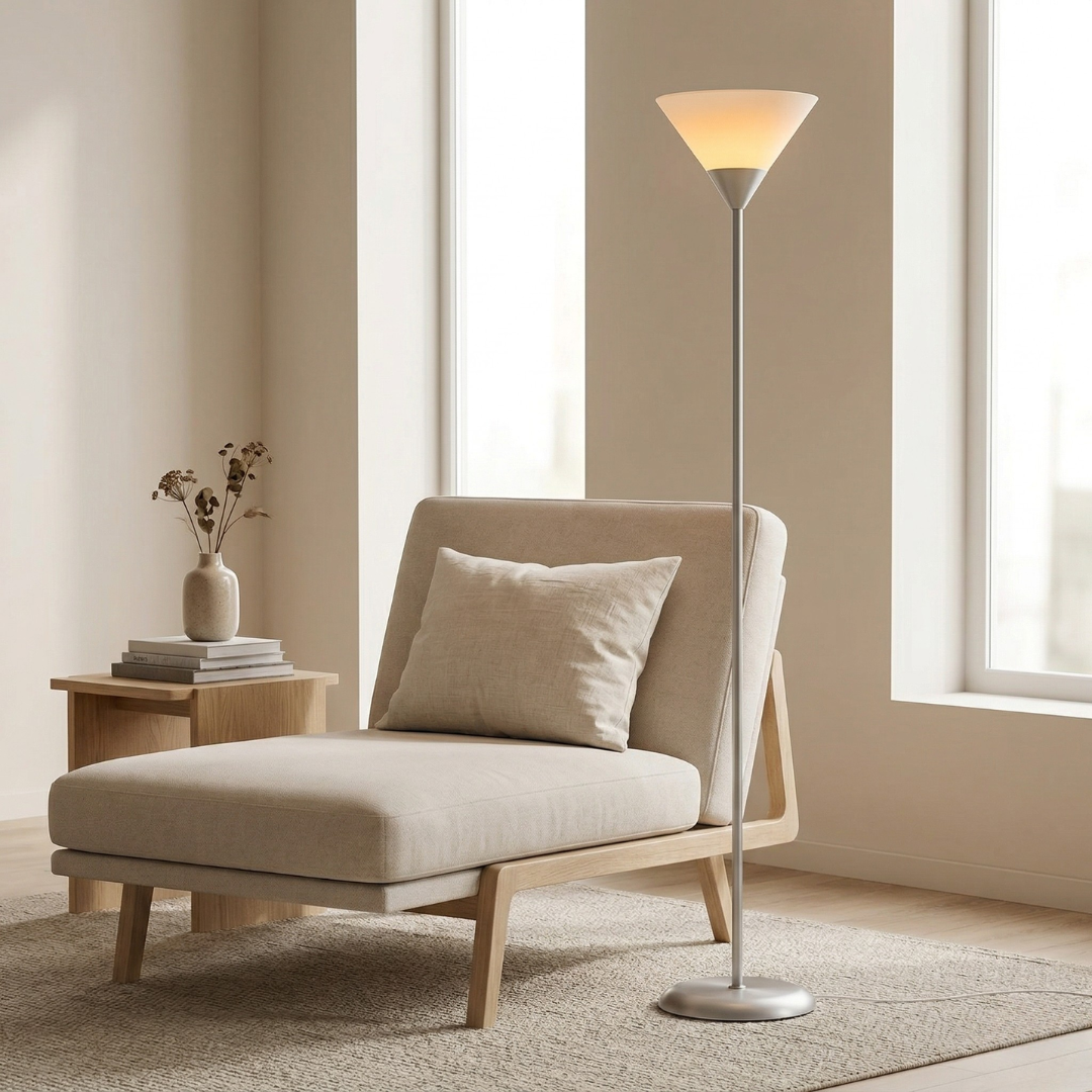 Lampadaire moderne avec luminosité réglable pour salons | Rosalyssa