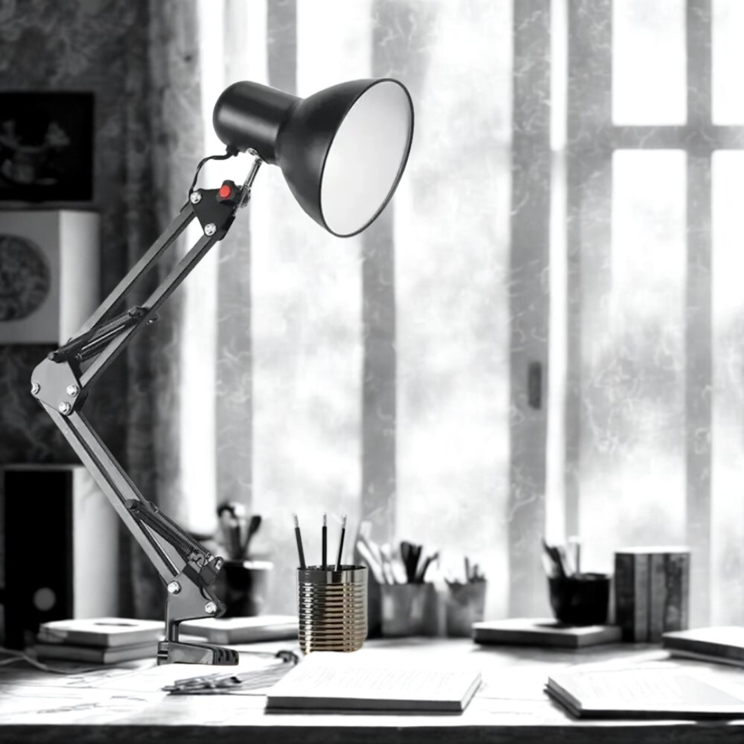 Lampe de table moderne réglable pour bureau à domicile et salon | Rosalyssa