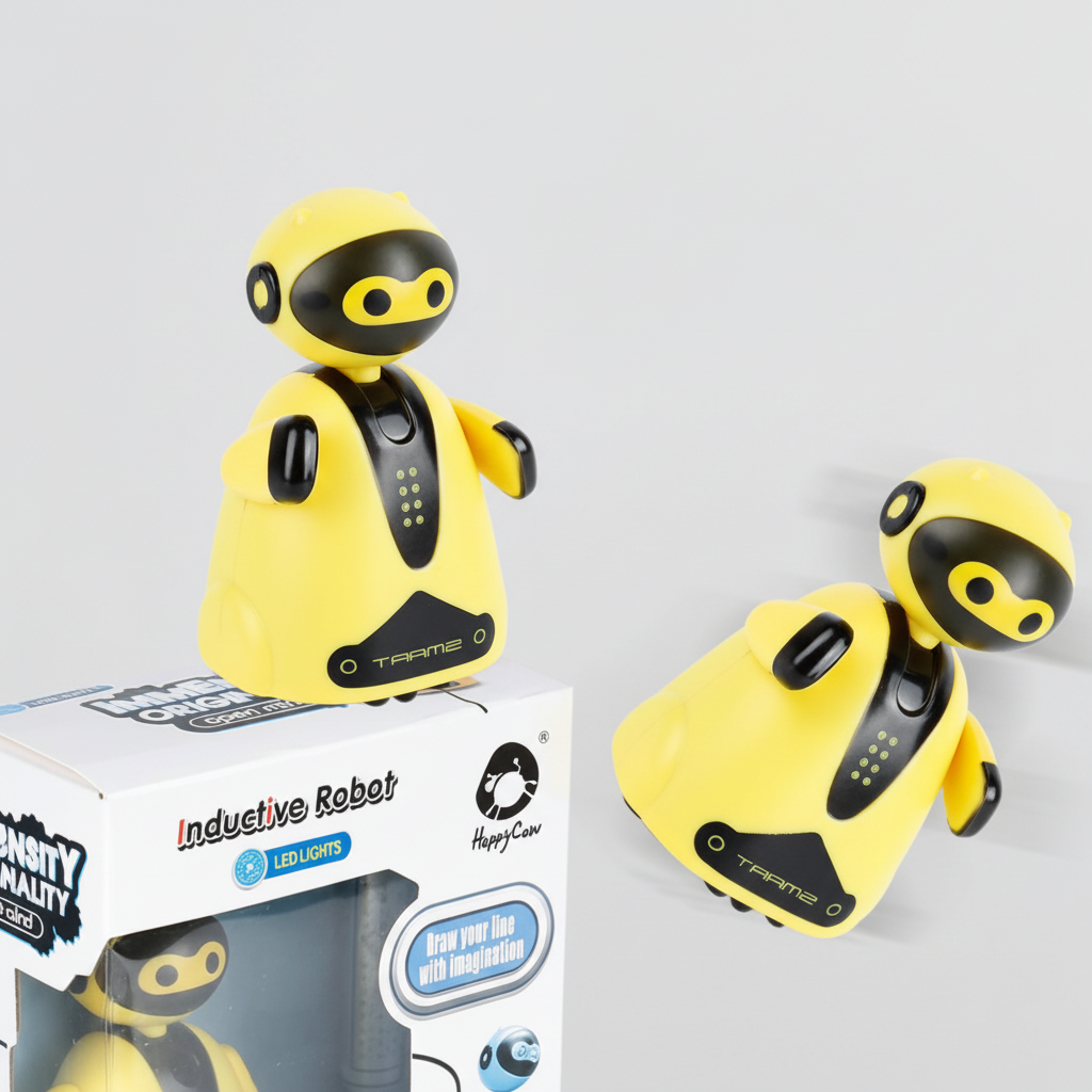 Kids Drawing Robot With Line Tracing Action For Creative Play
