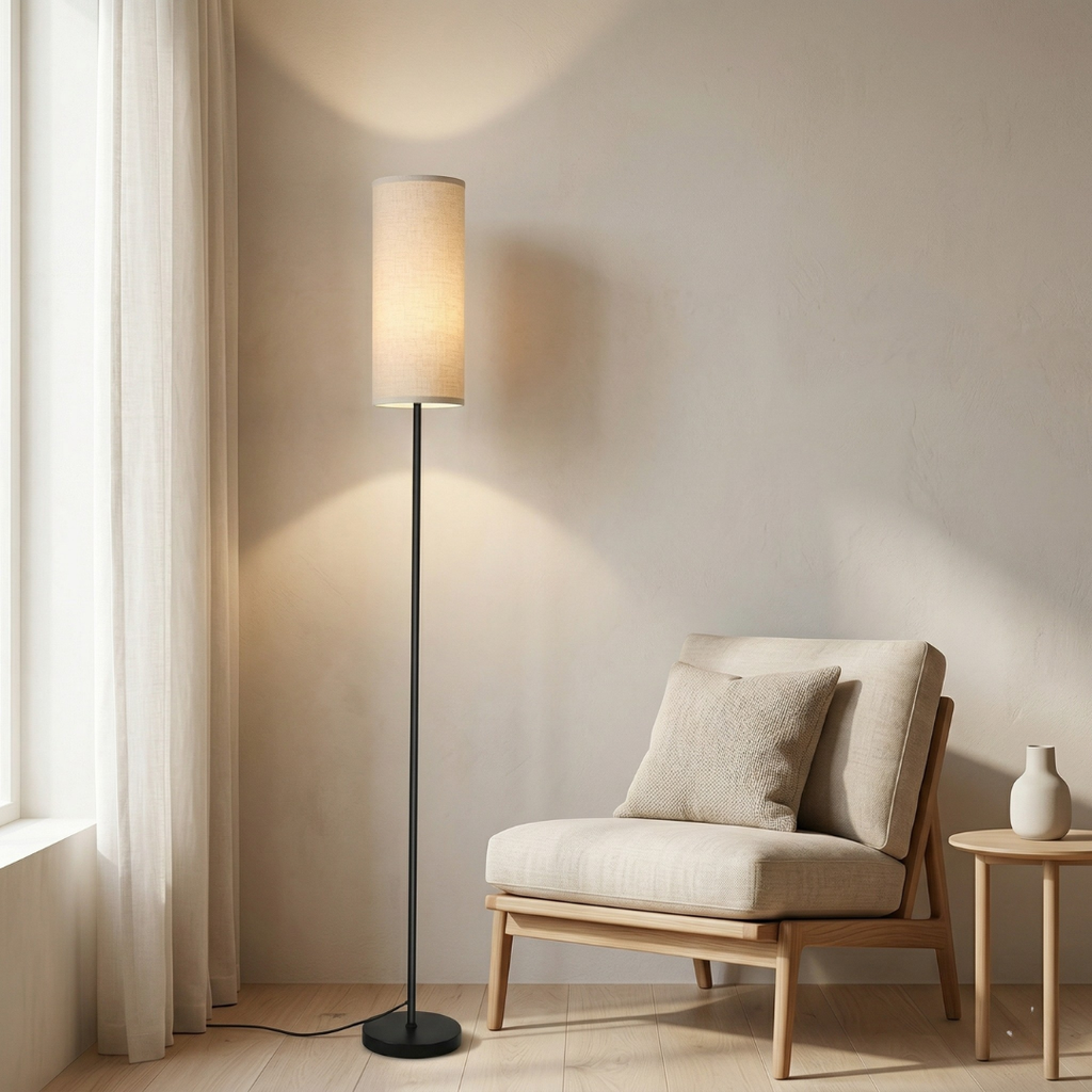Dimmable LED Floor Lamp for Modern Ambient Lighting | Rosalyssa