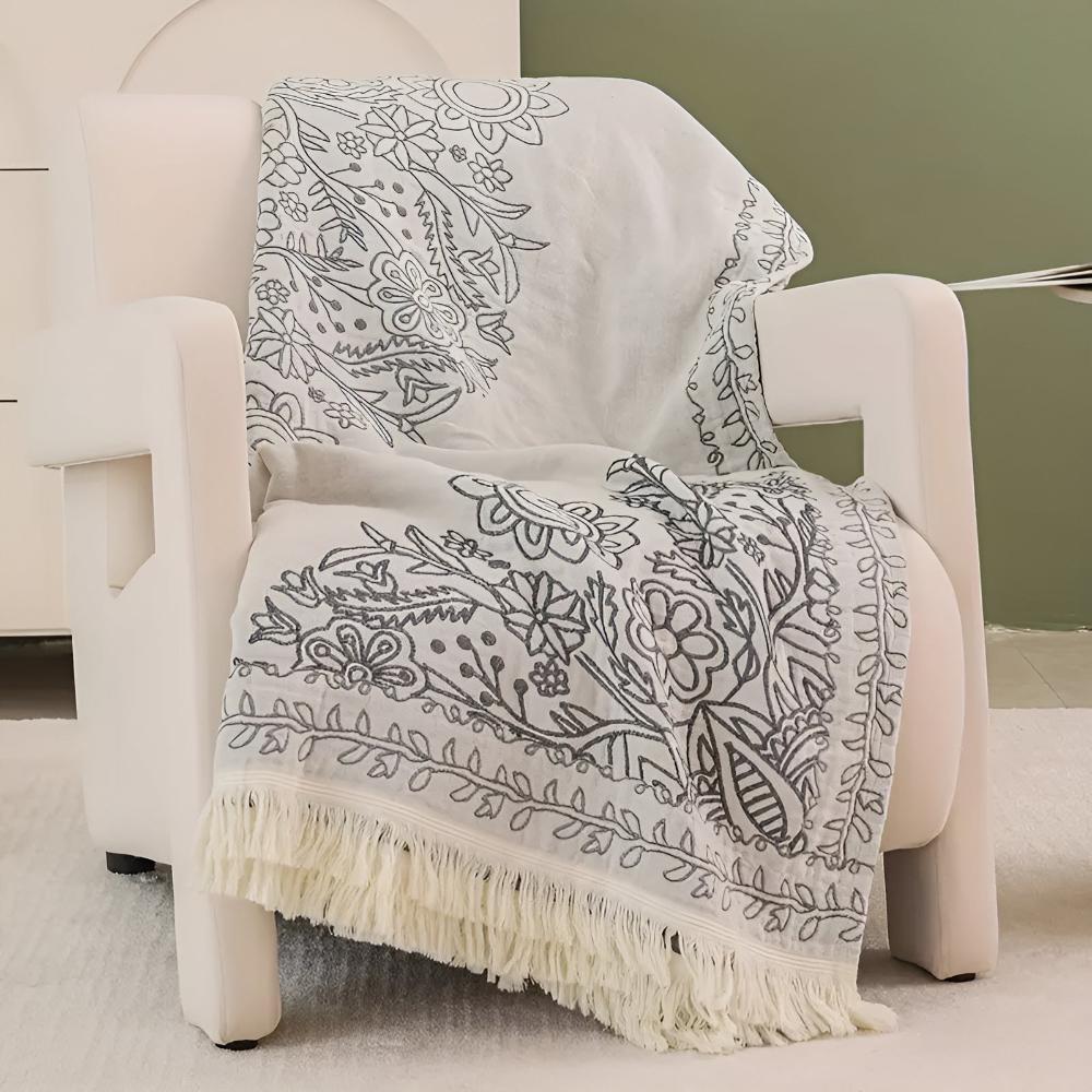Plaid Arctic Chic in cotone morbido per il comfort quotidiano