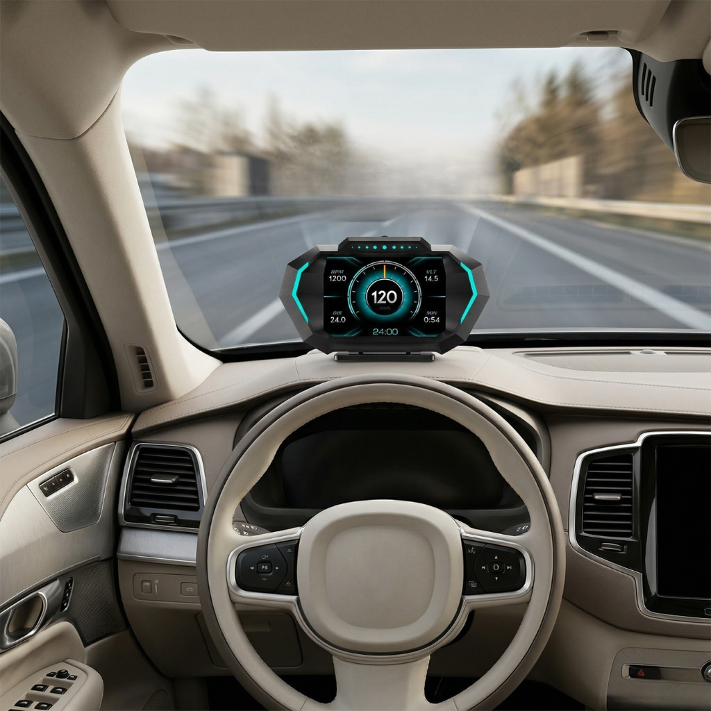 GPS Heads-Up Display for Vehicles and Real-Time Data | Rosalyssa