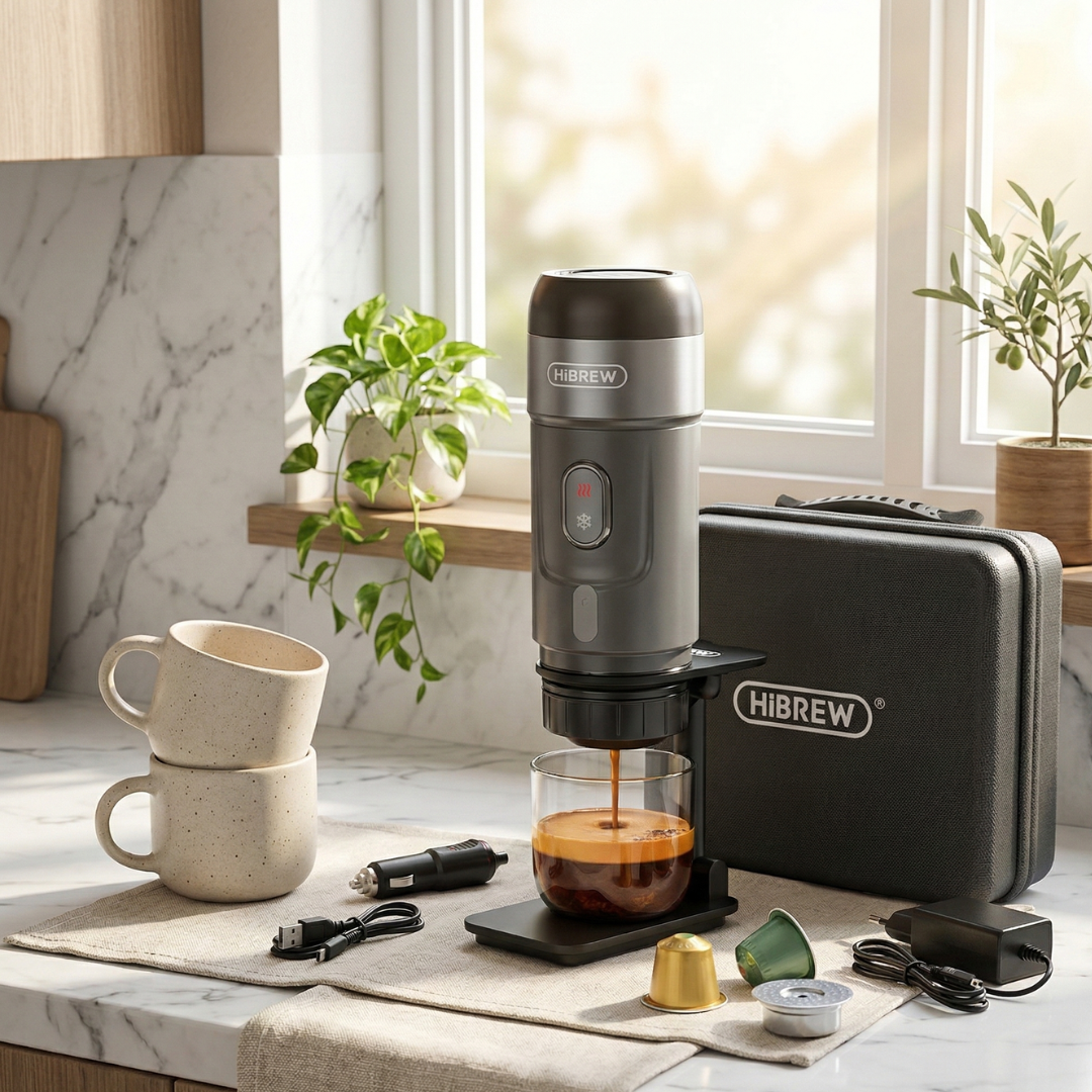 12V Portable Espresso Maker For Travel And On The Road | Rosalyssa