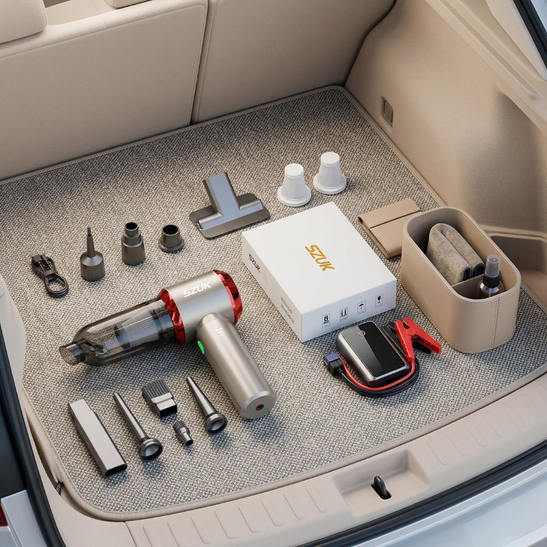 Compact Handheld Car Vacuum Cleaner For Car Interiors | Rosalyssa