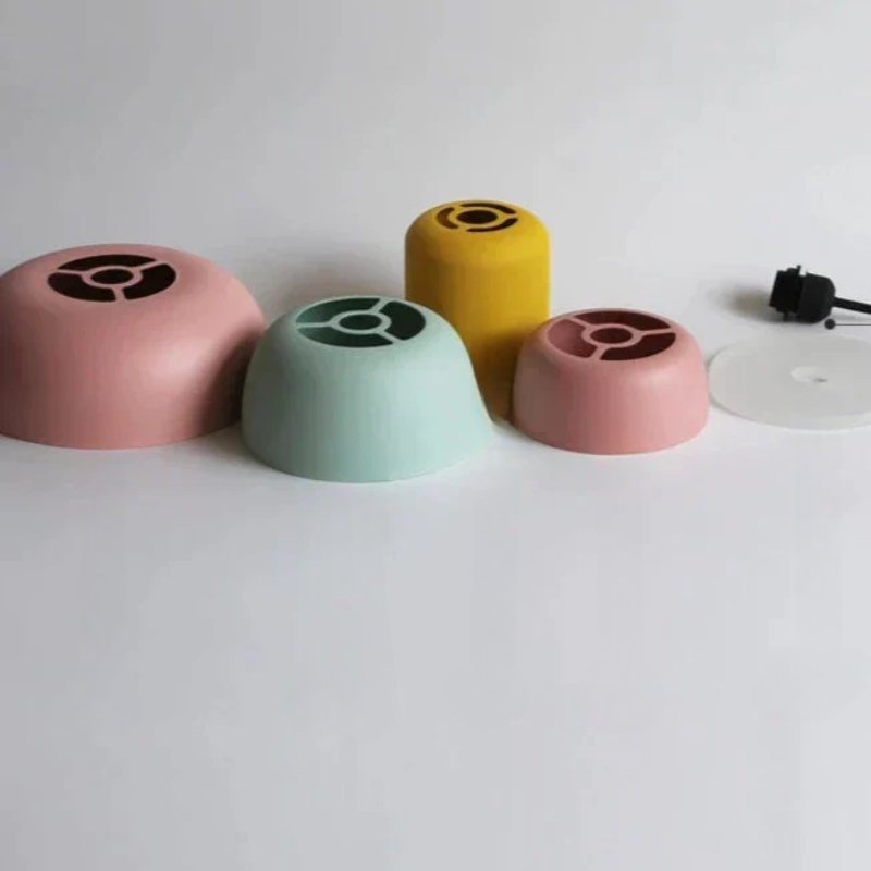 Macaron Pendellampa: Pastell Nordisk Taklampa