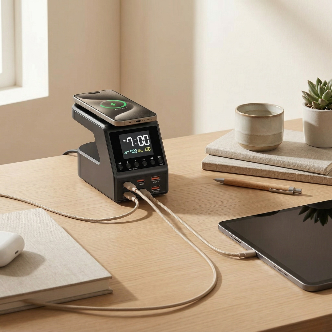 Het Multi-Device Oplaadstation Voor Meerdere Apparaten | Rosalyssa