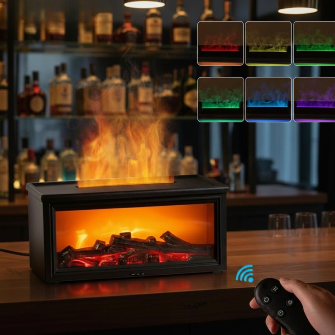 Flame Mist Ultrasonic Aroma Diffuser For Home Or Office | Rosalyssa