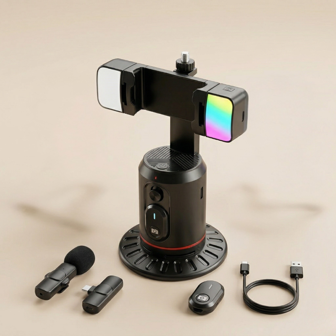 Smart Tracking Gimbal Stabilizer For Stable Selfies | Rosalyssa
