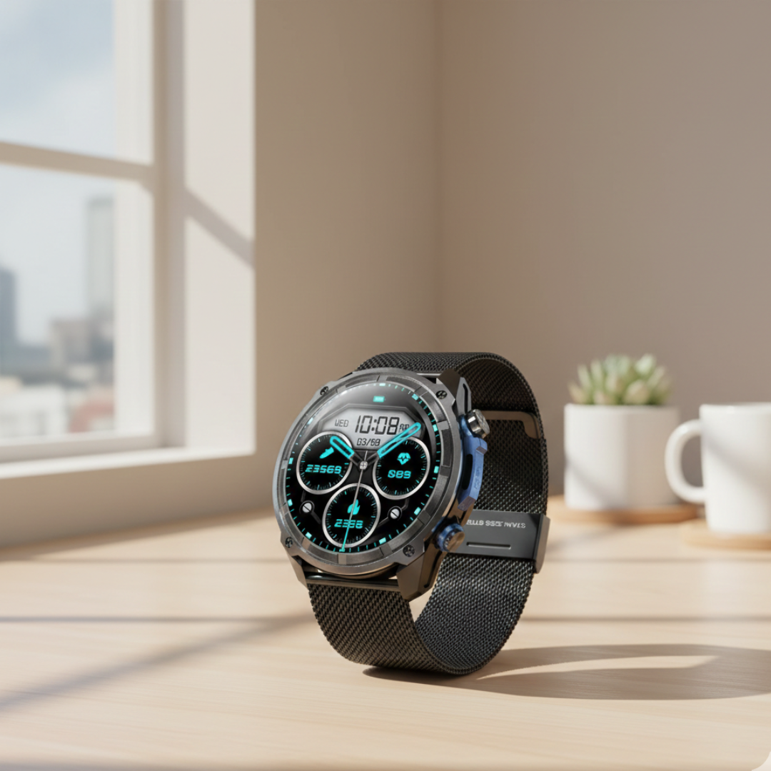 Smartwatch GPS impermeabile da esterno con mappe offline – Orologio attività | Rosalyssa