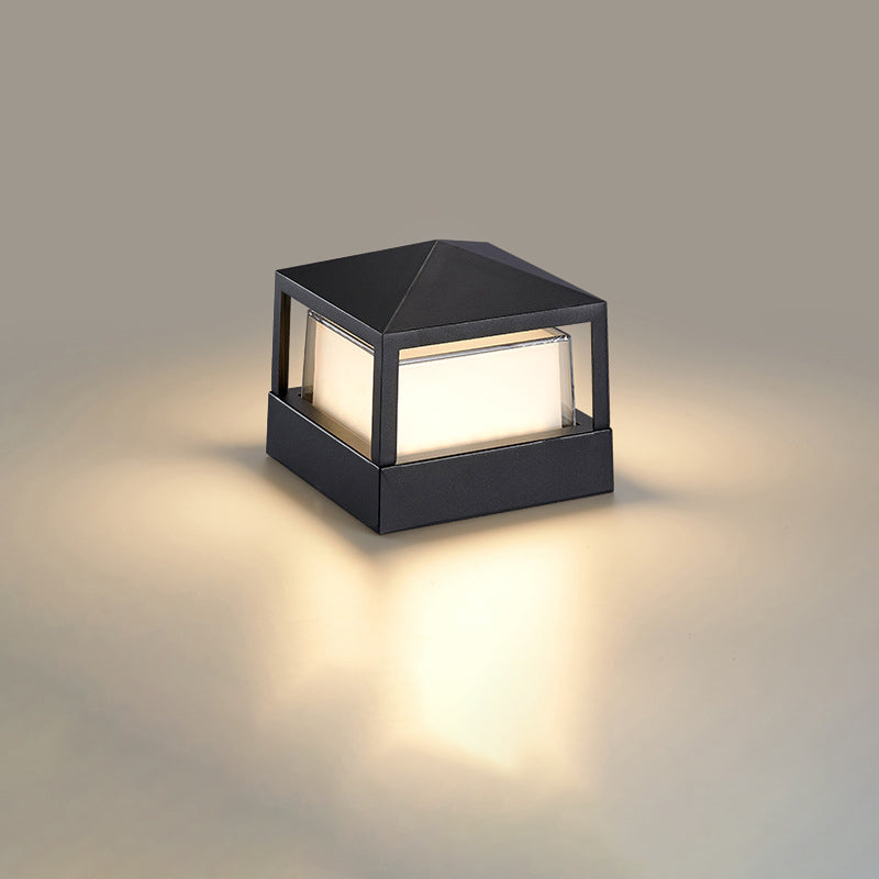 Outdoor LED Lawn Light With Industrial Waterproof Aluminium Cylinder