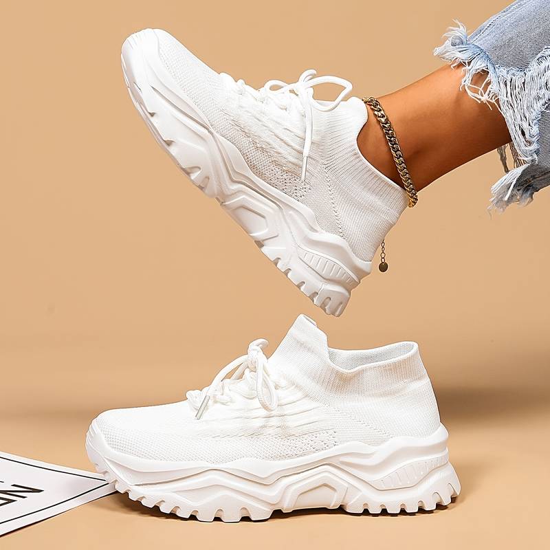Damen-Orthopädische Sneaker mit Fußstütze Schuhe