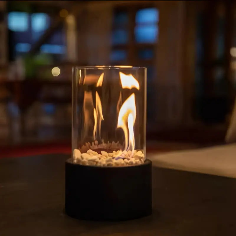LumiFlame Ethanol Fireplace On The Go For Modern Ambience Anywhere