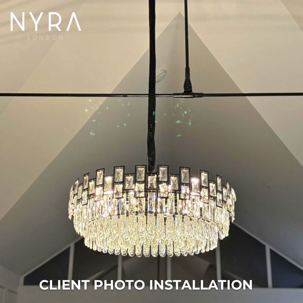 Kolekce lustrů Celestia Crystal pro elegantní interiéry