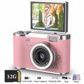 Appareil photo numérique à écran rabattable 4K avec 48MP et zoom 8X pour photos et vidéos