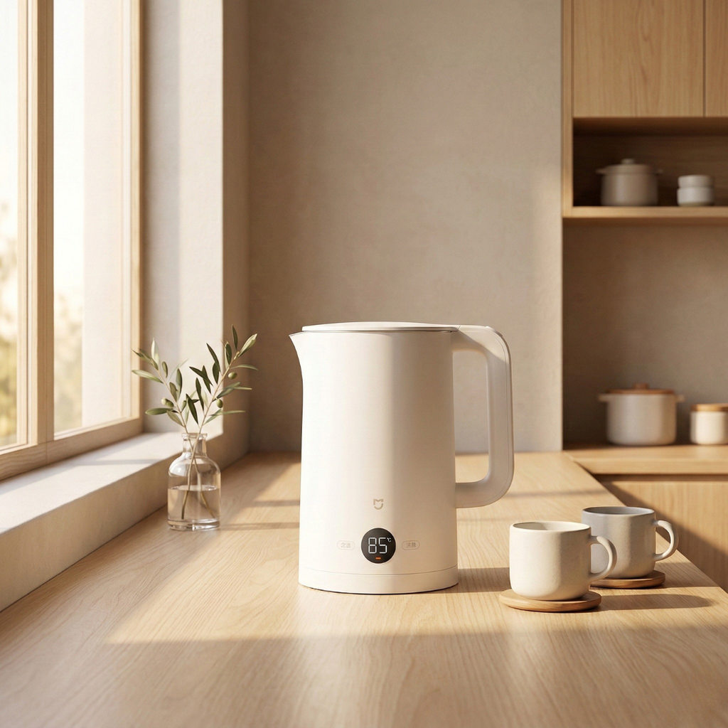 Stainless Steel Electric Kettle 1.7L Capacity For Home Kitchen | Rosalyssa