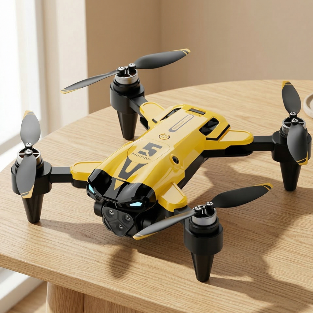 Dron 8K z potrójnym systemem kamer do szczegółowego obrazowania z powietrza | Rosalyssa