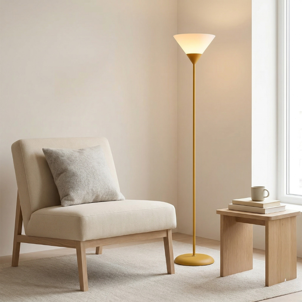 Lampadaire moderne avec luminosité réglable pour salons | Rosalyssa