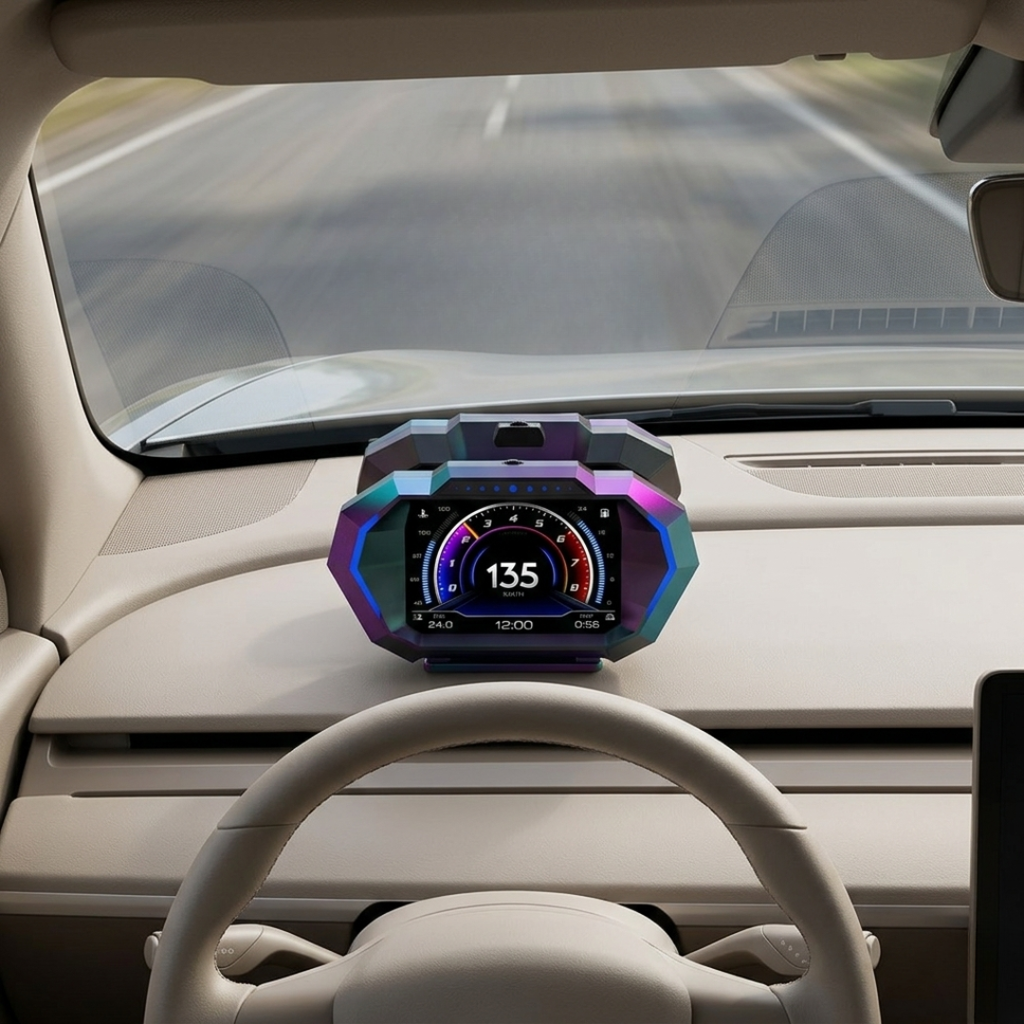GPS Heads-Up Display for Vehicles and Real-Time Data | Rosalyssa