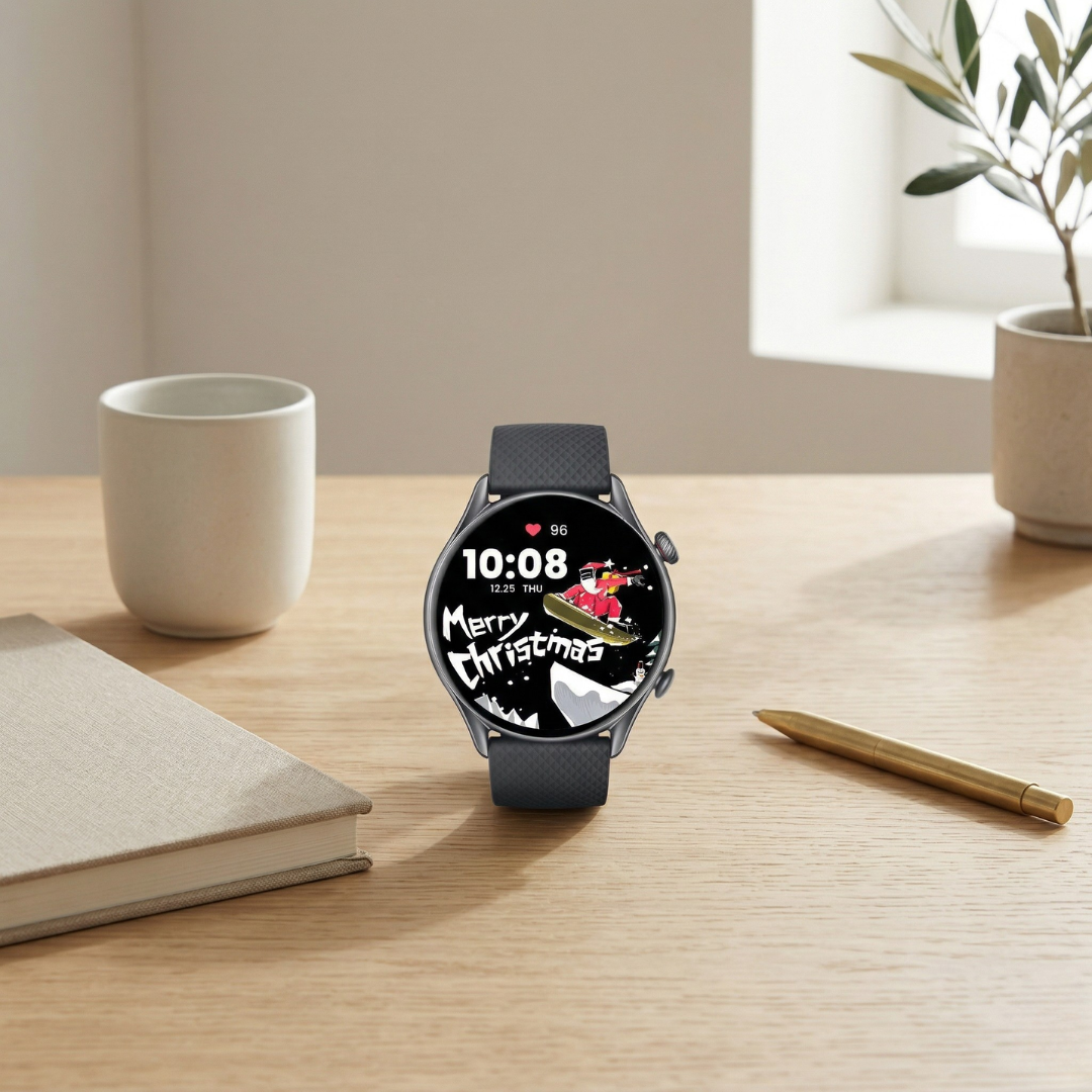 Fitness Smartwatch With AMOLED Display Activity Tracker And Bluetooth Watch | Rosalyssa