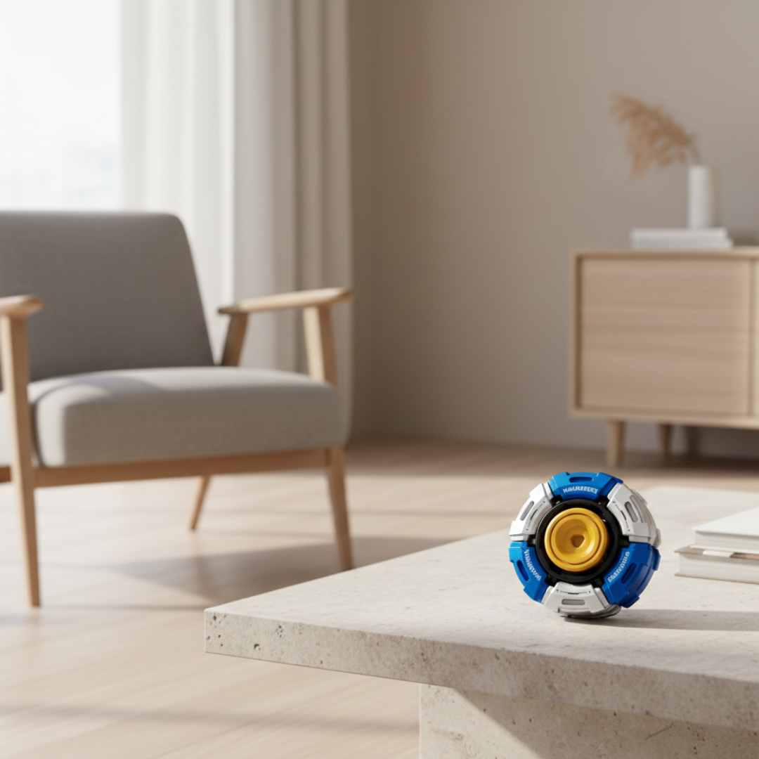 Glødende metal fidget spinner til skrivebord eller kontorbrug hver dag | Rosalyssa