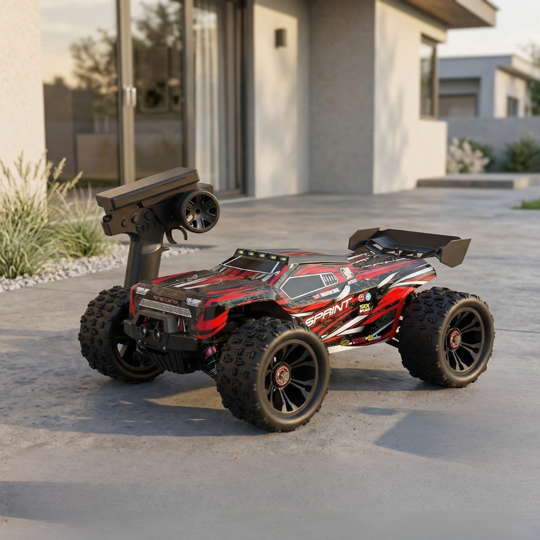 Bezuhlíkový 1:16 měřítko 4WD vysokorychlostní RC off-road závodní auto na dálkové ovládání | Rosalyssa