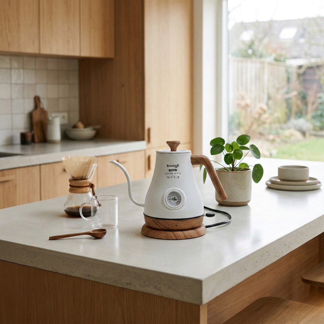 Stainless Steel Electric Kettle With Fast Boil Capability | Rosalyssa