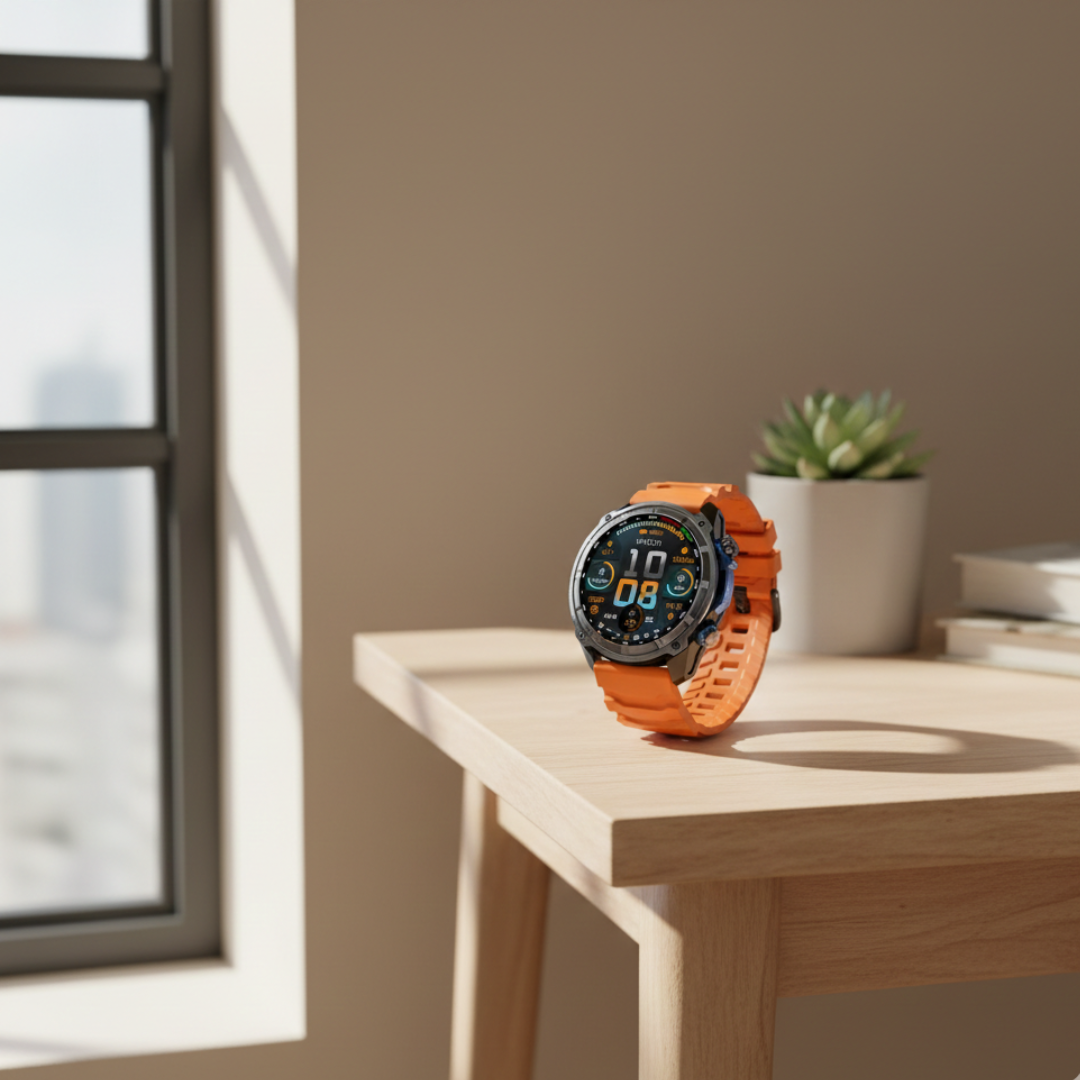 Smartwatch GPS impermeabile da esterno con mappe offline – Orologio attività | Rosalyssa