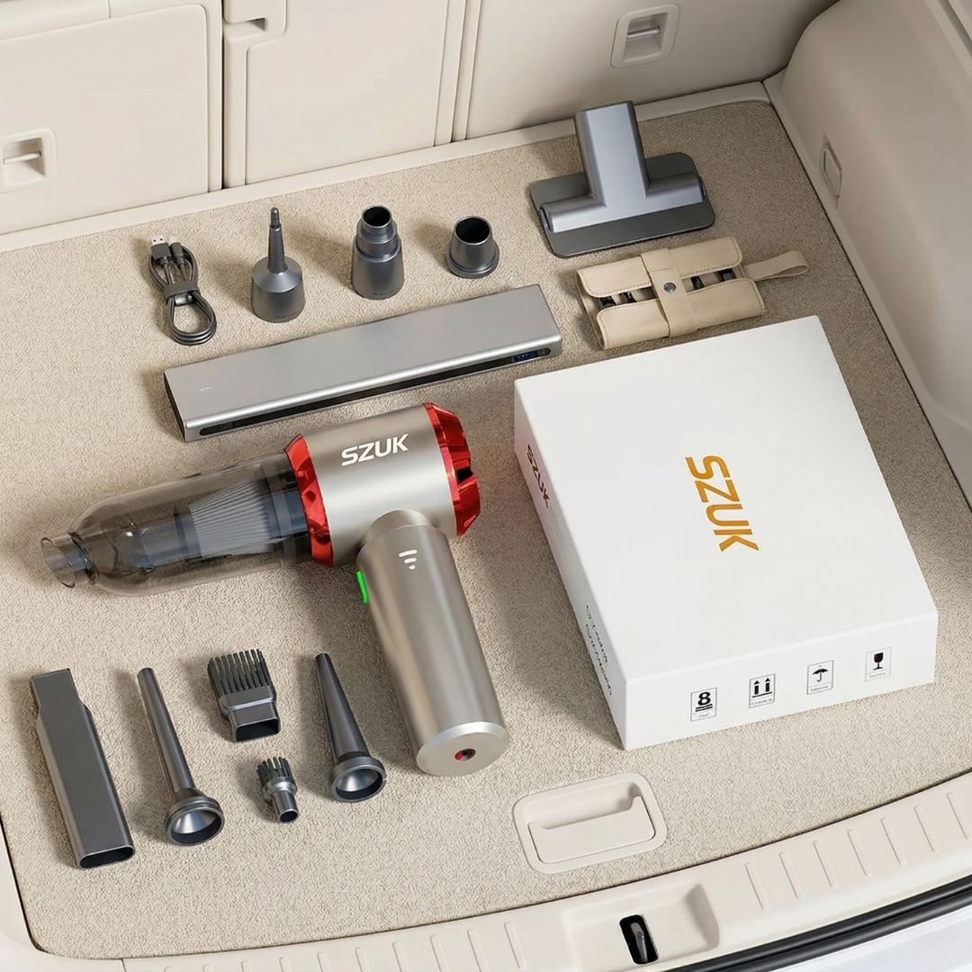 Compact Handheld Car Vacuum Cleaner For Car Interiors | Rosalyssa
