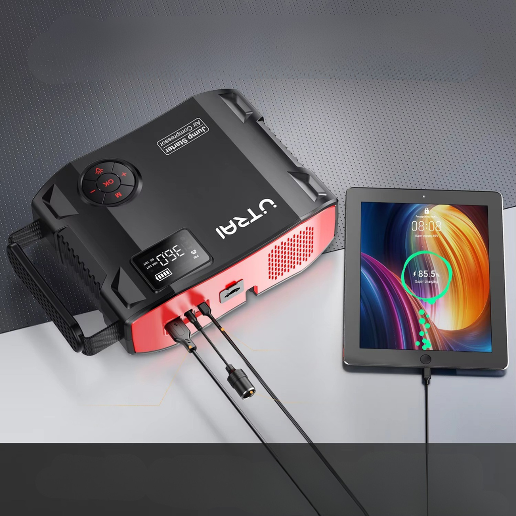 UTRAI 2000A Portable Jump Starter Pack With Power Bank | Rosalyssa