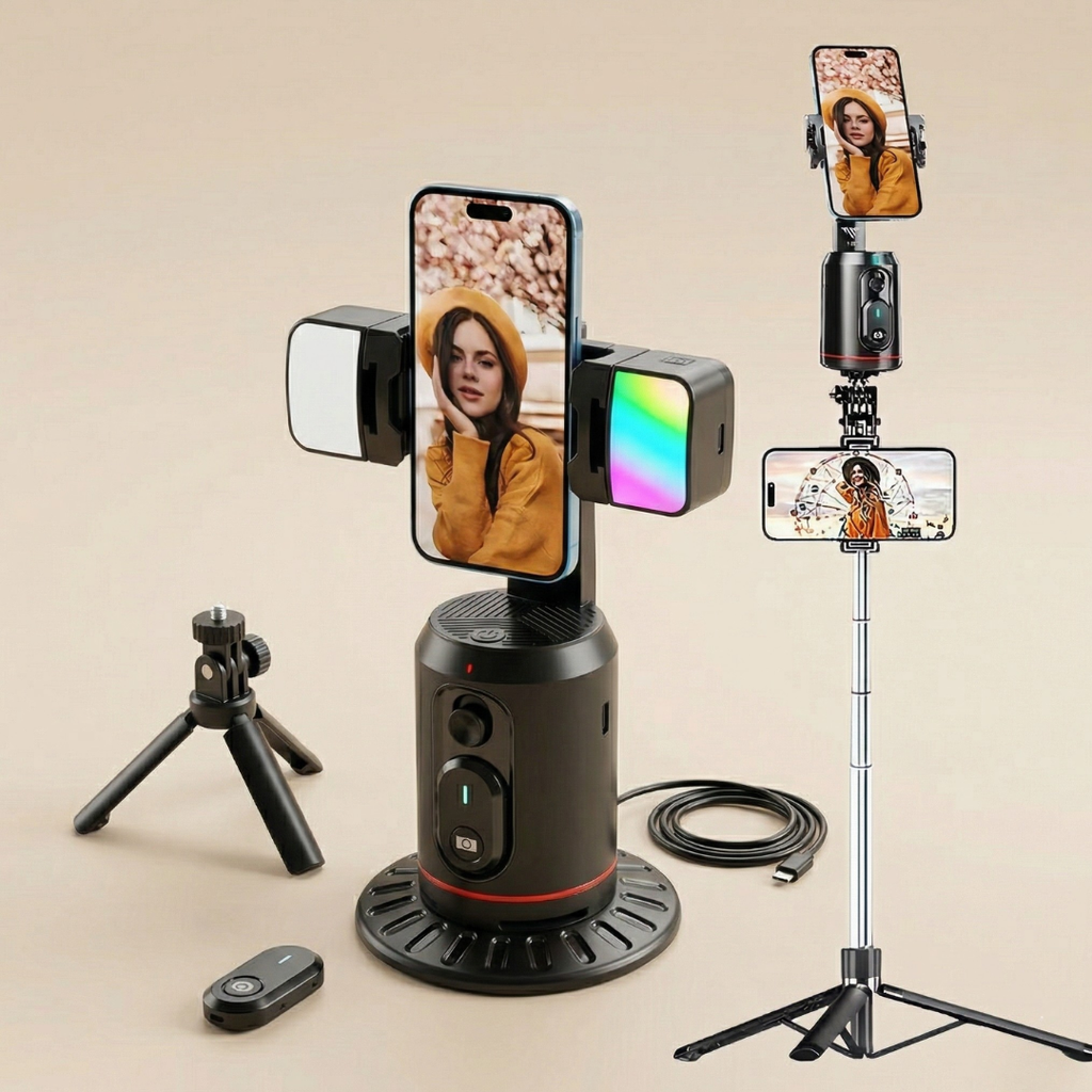 Smart Tracking Gimbal Stabilizer For Stable Selfies | Rosalyssa