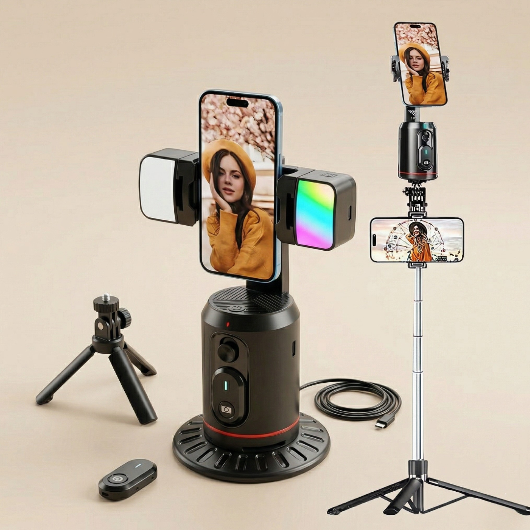 Smart Tracking Gimbal Stabilizer For Stable Selfies | Rosalyssa