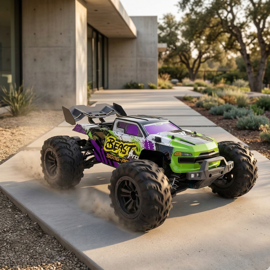 1:16 Schaal 4WD Hoogwaardige Brushless RC Auto voor Offroad Afstandsbediening Truck | Rosalyssa