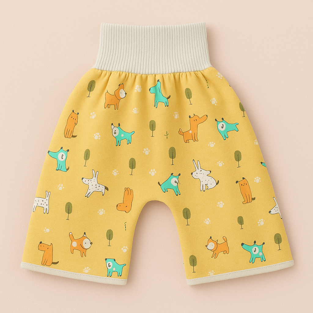 Herbruikbare katoenen zindelijkheidstrainingbroekjes voor baby's waterdicht ondergoed