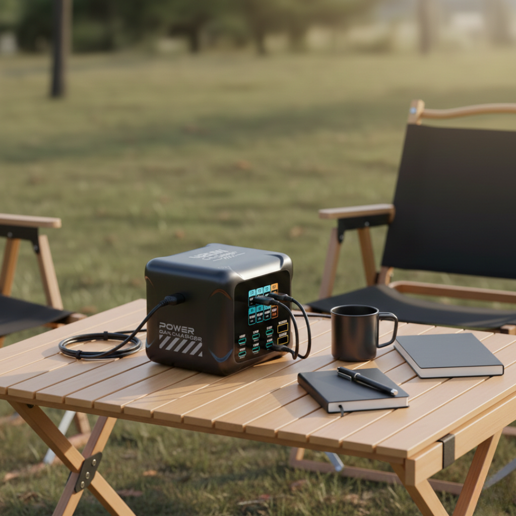 Station d'alimentation portable PowerMax capacité 1056Wh pour secours hors réseau | Rosalyssa