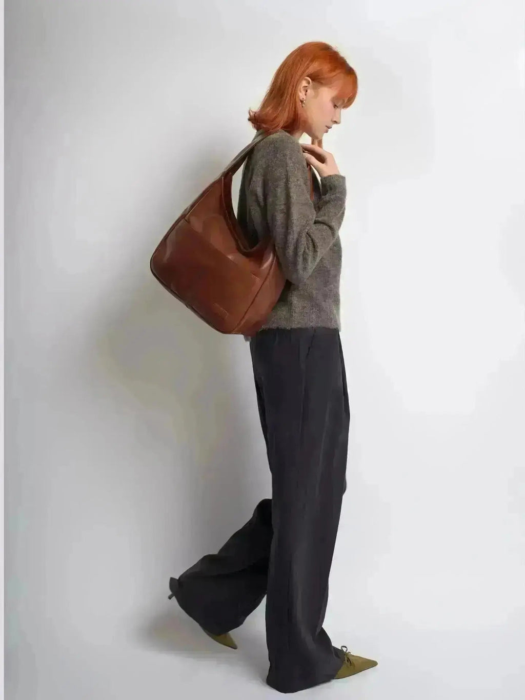 Everyday Bucket Tote Bag for Work & Daily Essentials
