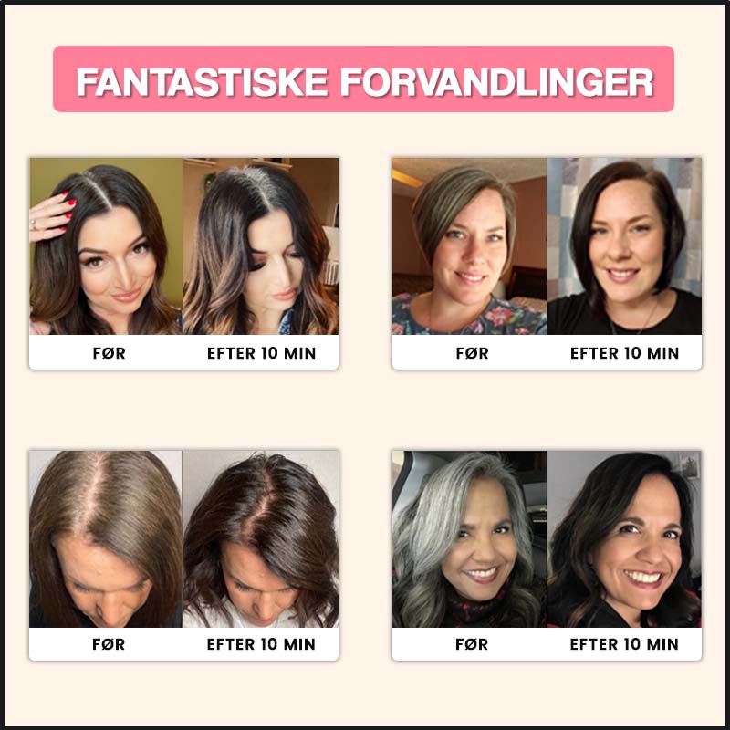 10-Minute Hair Color Shampoo – Gray Coverage & Long-Lasting Root Touch-Up