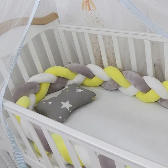 CozyNest Gewebtes Babykissen für sicheren und erholsamen Schlaf