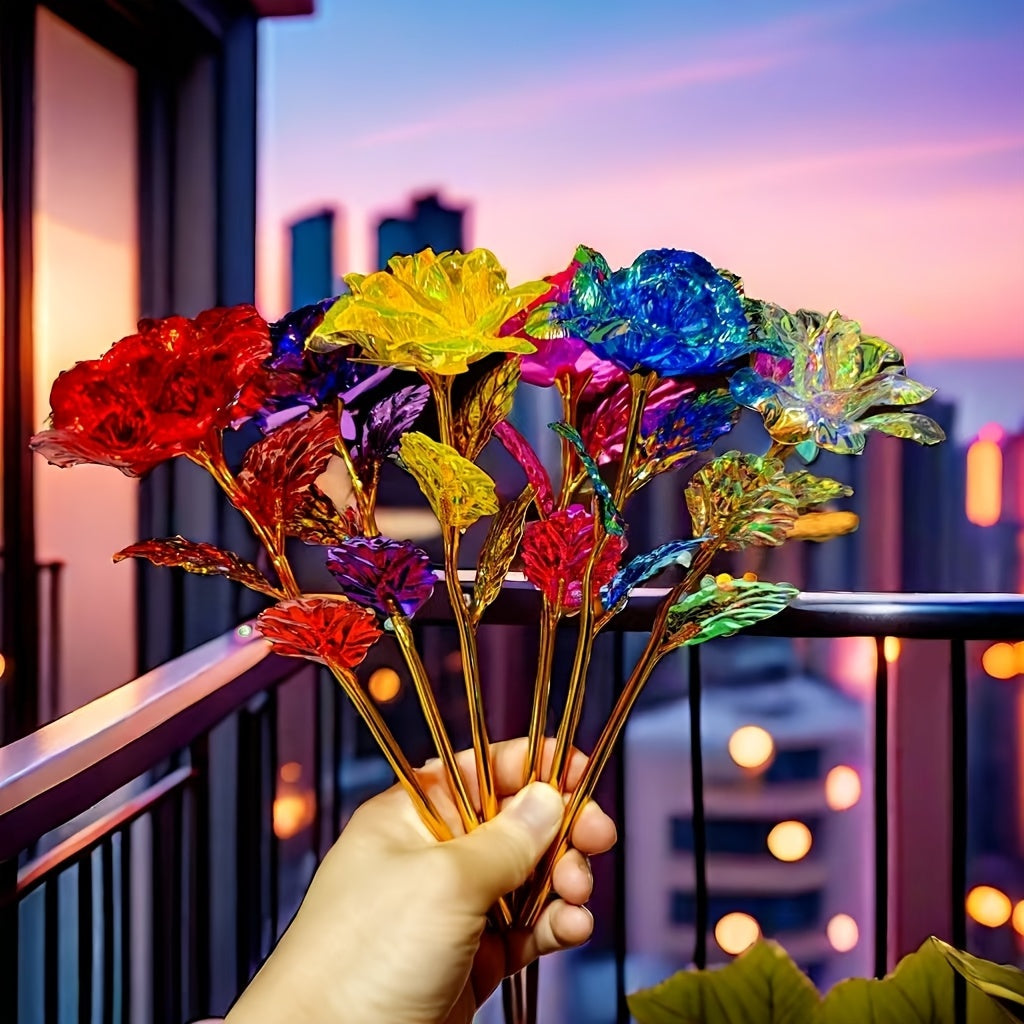 Artificial Rose Bouquet For Mother's Day Gift And Table Decor