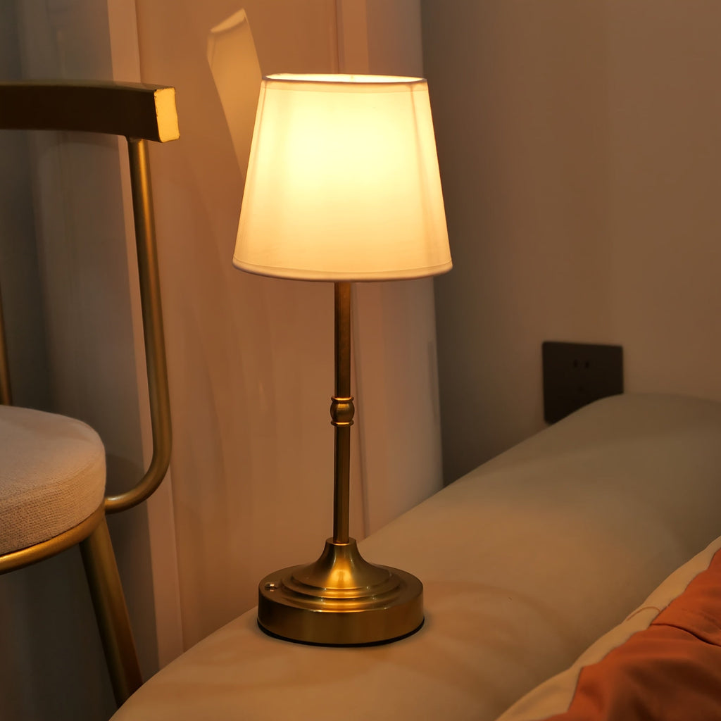 USB nabíjecí lampa s nastavitelným jasem, bezdrátová pro stoly