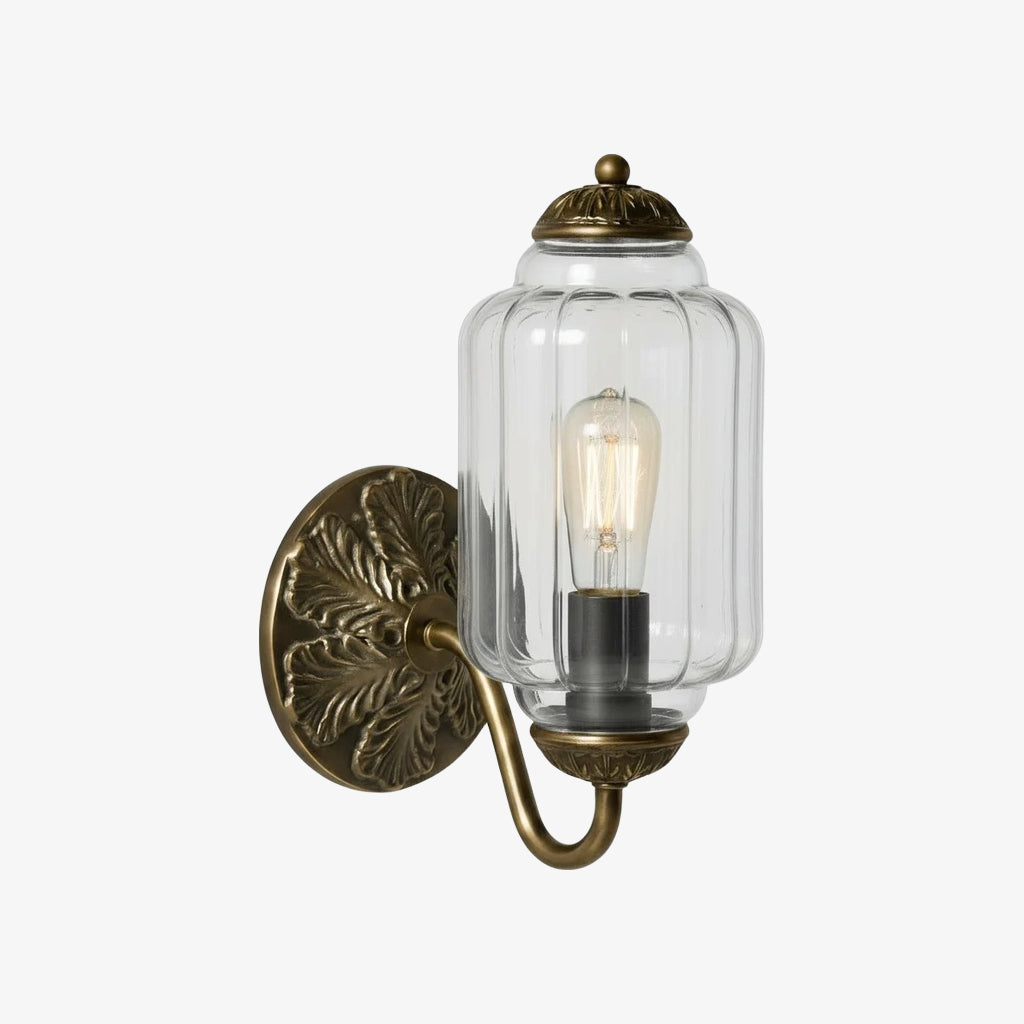 Vintage Milk Glass Wall Light Fixture For Indoor Ambient Lighting | Rosalyssa