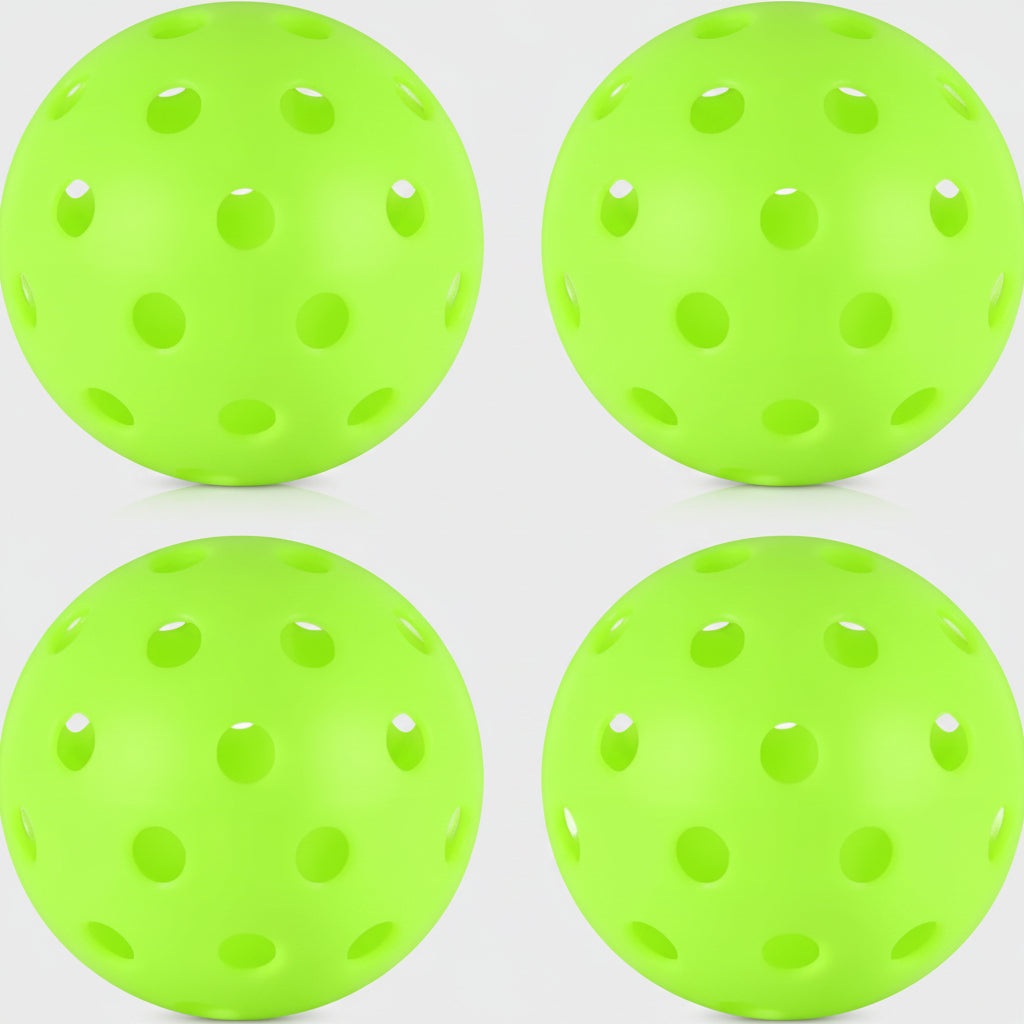 Utendørs 40-hulls lette pickleballballer for trening og spill