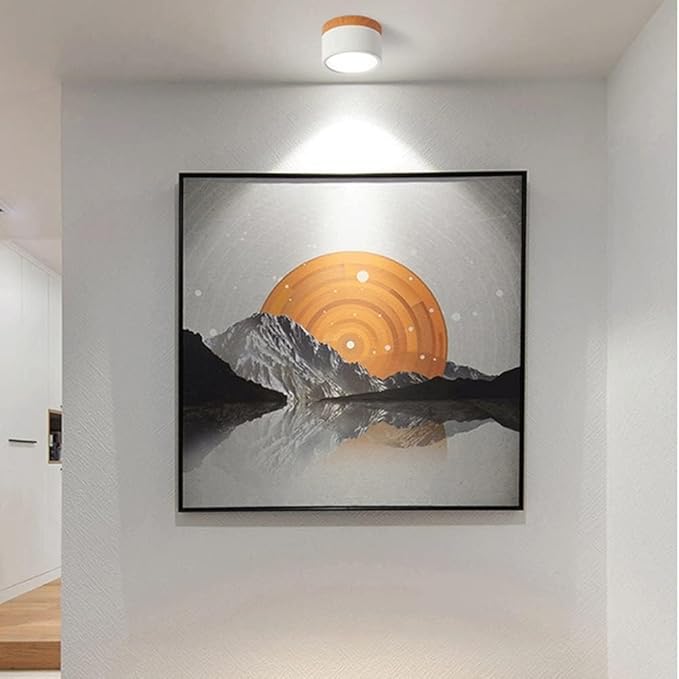 Virel Nordic LED-Deckenleuchte Minimalistisches zylindrisches Leuchtmittel | Snurv